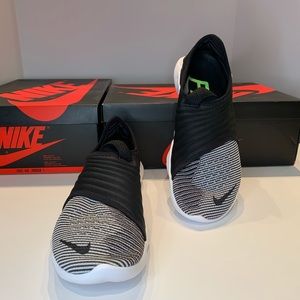 Nike FREE RN FLYKNIT 3.0 BLACK/WHITE/VOLT